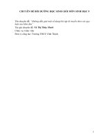 skkn cấp tỉnh hướng dẫn giải một số dạng bài tập di truyền theo các quy luật của men đen