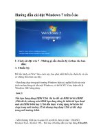 Hướng dẫn cài đặt windows 7 trên ổ ảo bằng phần mềm UltraISO