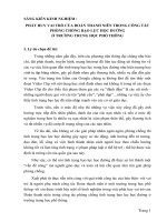 skkn PHÁT HUY VAI TRÒ của đoàn THANH NIÊN TRONG CÔNG tác PHÒNG CHỐNG bạo lực học ĐƯỜNG ở TRƯỜNG TRUNG học PHỔ THÔNG 