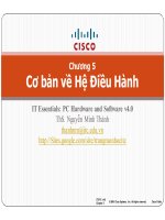 Bài giảng tin học đại cương  chương 5   ths  nguyễn minh thành