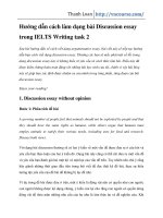 Hướng dẫn cách làm dạng bài Discussion essay trong IELTS Writing task 2