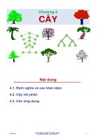 Bài giảng cấu trúc dữ liệu thuật toán  chương 4   nguyễn đức nghĩa