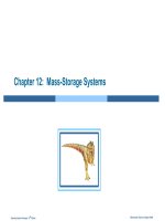 Bài giảng hệ điều hành nâng cao   chapter 12  mass   storage systems