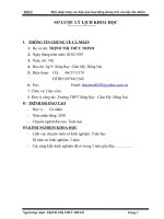 skkn biện pháp nâng cao hiệu quả hoạt động phong trào của lớp chủ nhiệm