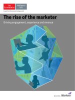 The rise of the marketer 