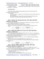 ĐỀ THI OLYMPIC TIN HỌC KHÔNG CHUYÊN 