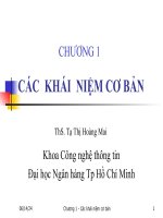 Các khái niệm cơ bản về máy tính và mạng máy tính