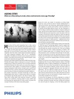 Fit for purpose ageing cities 