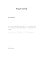 Đa dạng nấm ký sinh côn trùng ở vườn quốc gia vũ quang và thử nghiệm sử dụng nấm cordyceps sp11  để phòng trừ dế than gryllus bimaculatus de geer  hại ngô 