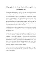 Công nghệ mới của google sẽ phân tích cuộc gọi để điều hướng quảng cáo 