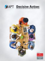 Decisive action  how businesses make decisions and how they could do it better 