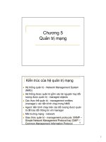 Bài giảng tổng quan về cài đặt và quản trị mạng  chương 5   bùi trọng tùng