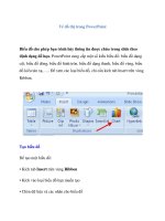 Vẽ đồ thị trong powerpoint 