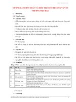 Hướng dẫn chẩn đoán và điều trị chấn thương và vết thương niệu đạo