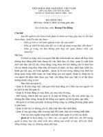 BÀI KIỂM TRA môn quản lý nhân sự trong giáo dục