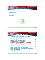 BÀI 6  GIỚI THIỆU PHẦN mềm xử LÝ BẢNG TÍNH