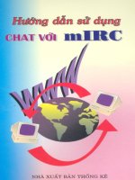 Ebook hướng dẫn sử dụng CHAT với mIRC  phần 1   đức hùng