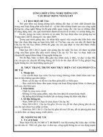 skkn lồng ghép công nghệ thông tin vào hoạt động ngoài giờ 