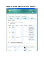 Kiểm tra khả năng tương thích của các ứng dụng với vista (phần 6)