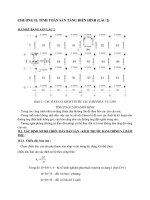 TÍNH TOÁN sàn TẦNG điển HÌNH (lầu 2) 