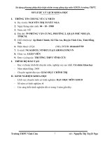 skkn sử dụng phương pháp thảo luận nhóm trong giảng dạy môn GDCD ở trường THPT 