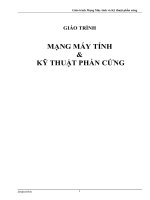 Giáo trình mạng máy tính và kỹ thuật phần cứng