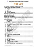 Giáo trình micrpsoft word   trường trung cấp công nghệ thông tin TM computer