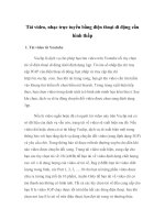 Tải video, nhạc trực tuyến bằng điện thoại di động cấu hình thấp 