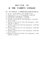 BÀI tập CHƯƠNG kỹ THUẬT GHÉP nối MT GD 