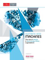 Technology frontiers humans and machines   the role of people in technology driven organisations 