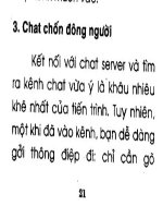 Ebook hướng dẫn sử dụng CHAT với mIRC  phần 2   đức hùng