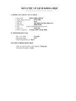 skkn KHAI THÁC LOẠT PHIM “PLANET EARTH” TRONG GIẢNG dạy địa lí tự NHIÊN 10