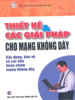 Ebook thiết kế các giải pháp cho mạng không dây  phần 1   KS  nguyễn nam thuận