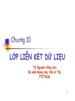 Bài giảng mạng máy tính  lớp liên kết dữ liệu