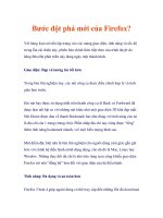Bước đột phá mới của firefox 