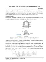 tính toán tải trọng gió cho công trình có mặt bằng hình tròn