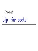 Chương 5  lập trình socket