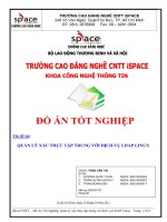 QUẢN lý xác THỰC tập TRUNG với DỊCH vụ LDAP LINUX 