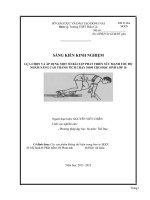 skkn lựa chọn và áp dụng một số bài tập phát triển sức mạnh tốc độ nhằm nâng cao thành tích chạy 100m cho học sinh khối 10 trường THPT điểu cải 