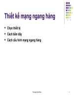 Bài giảng mạng máy tính  chương 7 3   trương hoài phan