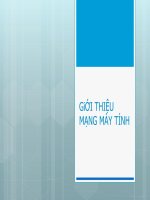 Bài giảng giới thiệu mạng máy tính   võ hà quang định