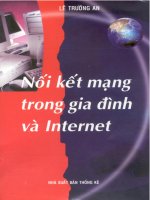 Ebook nối kết mạng trong gia đình và internet  phần 1   lê trường an