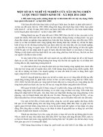 MỘT số SUY NGHĨ về NGHIÊN cứu xây DỰNG CHIẾN lược PHÁT TRIỂN KINH tế