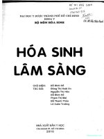 Hóa Sinh Lâm Sàng Y HCM 2010_yhocthuchanh2015