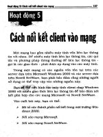 Ebook nối kết mạng trong gia đình và internet  phần 2   lê trường an