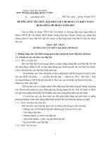 HƯỚNG dẫn tổ CHỨC đại hội cấp CHI đoàn và KIỆN TOÀN BCH LIÊN CHI đoàn 