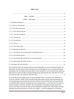 xác định cấu trúc và tính chất của sản phẩm sét hữu cơ điều chế được để tạo màng PVAClay định hướng cho quá trình tách nước khỏi ancol