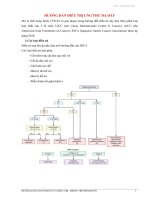 Hướng dẫn điều trị ung thư dạ dày