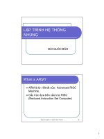 Lập trình hệ thống nhúng   bùi quốc bảo