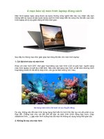 4 mẹo bảo vệ màn hình laptop đúng cách 